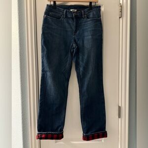 Duluth Trading Company Women’s Lined Jeans